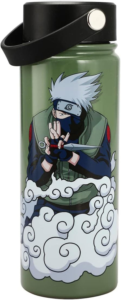 STAINLESS STEEL WATER BOTTLE 17 OZ NARUTO KAKASHI