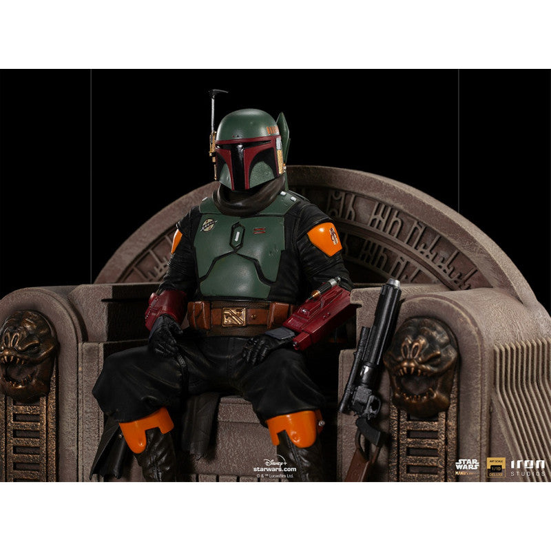Boba Fett on Throne (Star Wars)