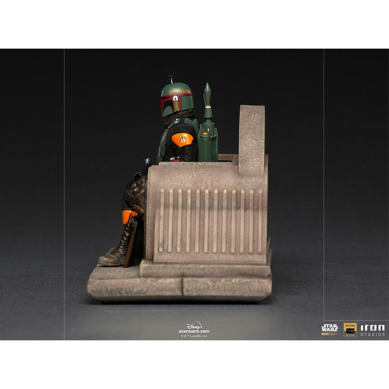 Boba Fett on Throne (Star Wars)