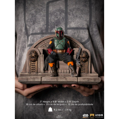 Boba Fett on Throne (Star Wars)