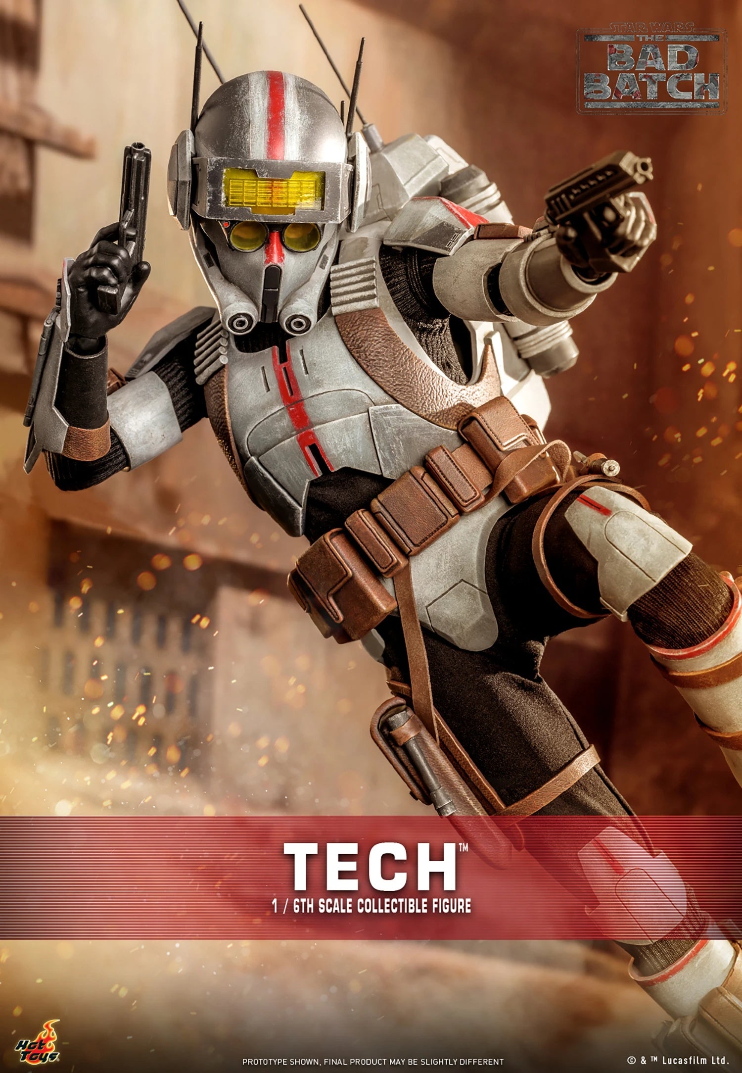 STAR WARS TECH SIXTH SCALE FIGURE BY HOT TOYS