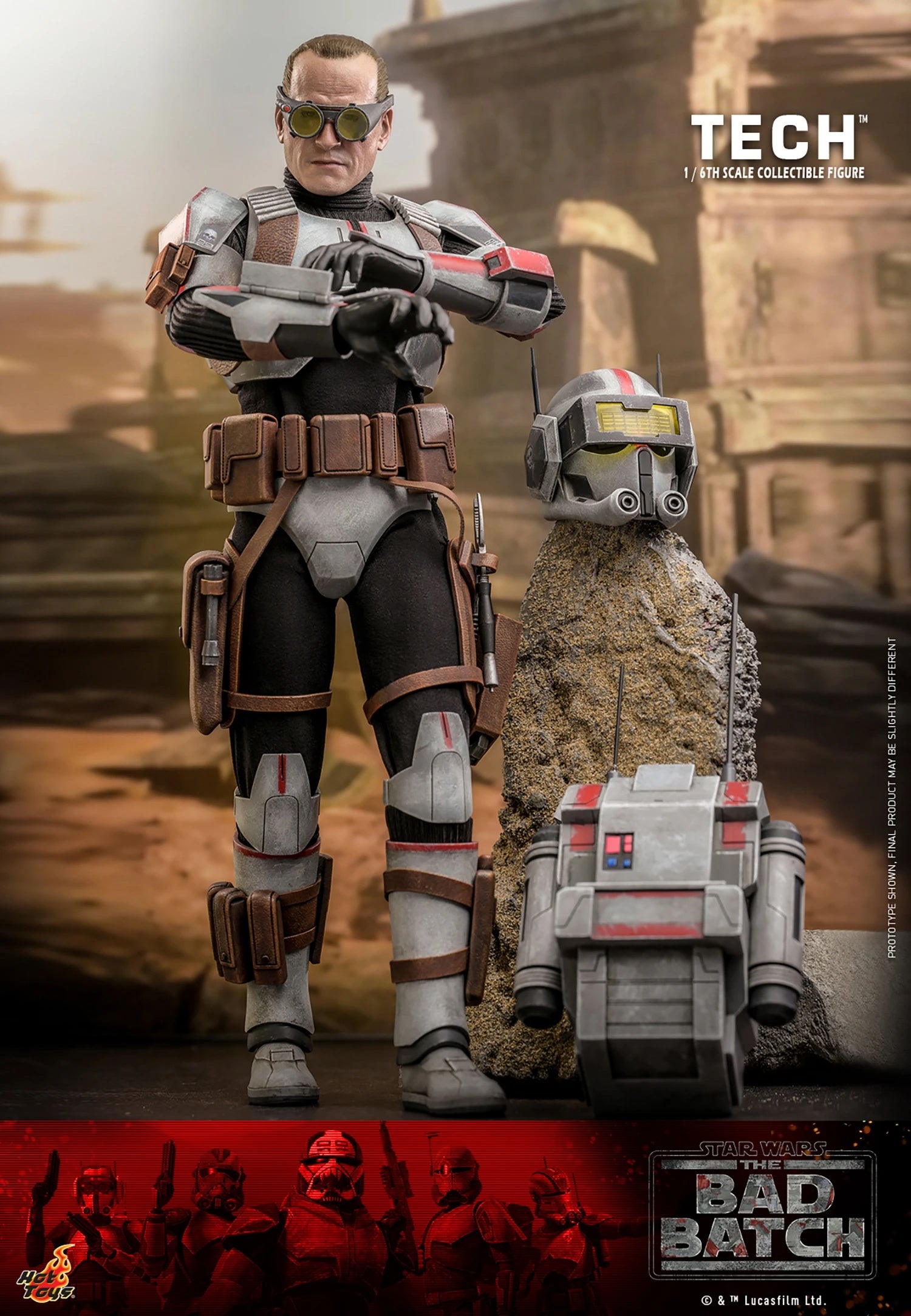 STAR WARS TECH SIXTH SCALE FIGURE BY HOT TOYS