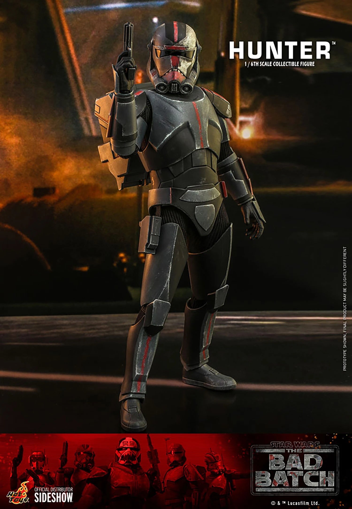 STAR WARS THE BAD BATCH HUNTER