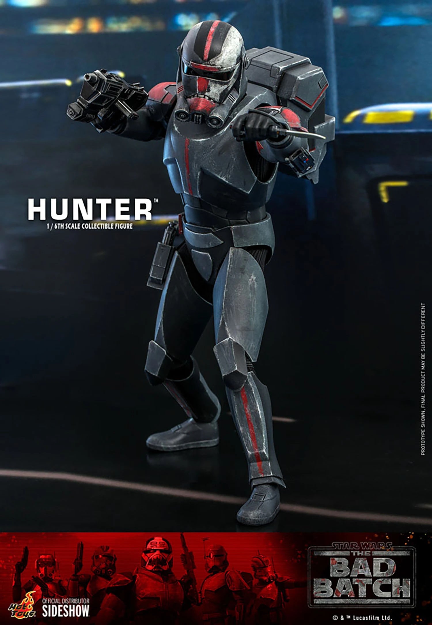 STAR WARS THE BAD BATCH HUNTER