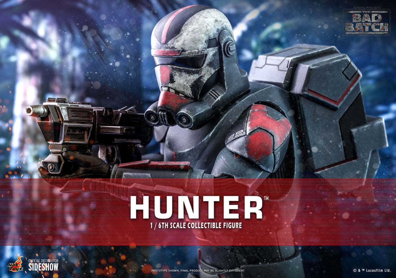 STAR WARS THE BAD BATCH HUNTER