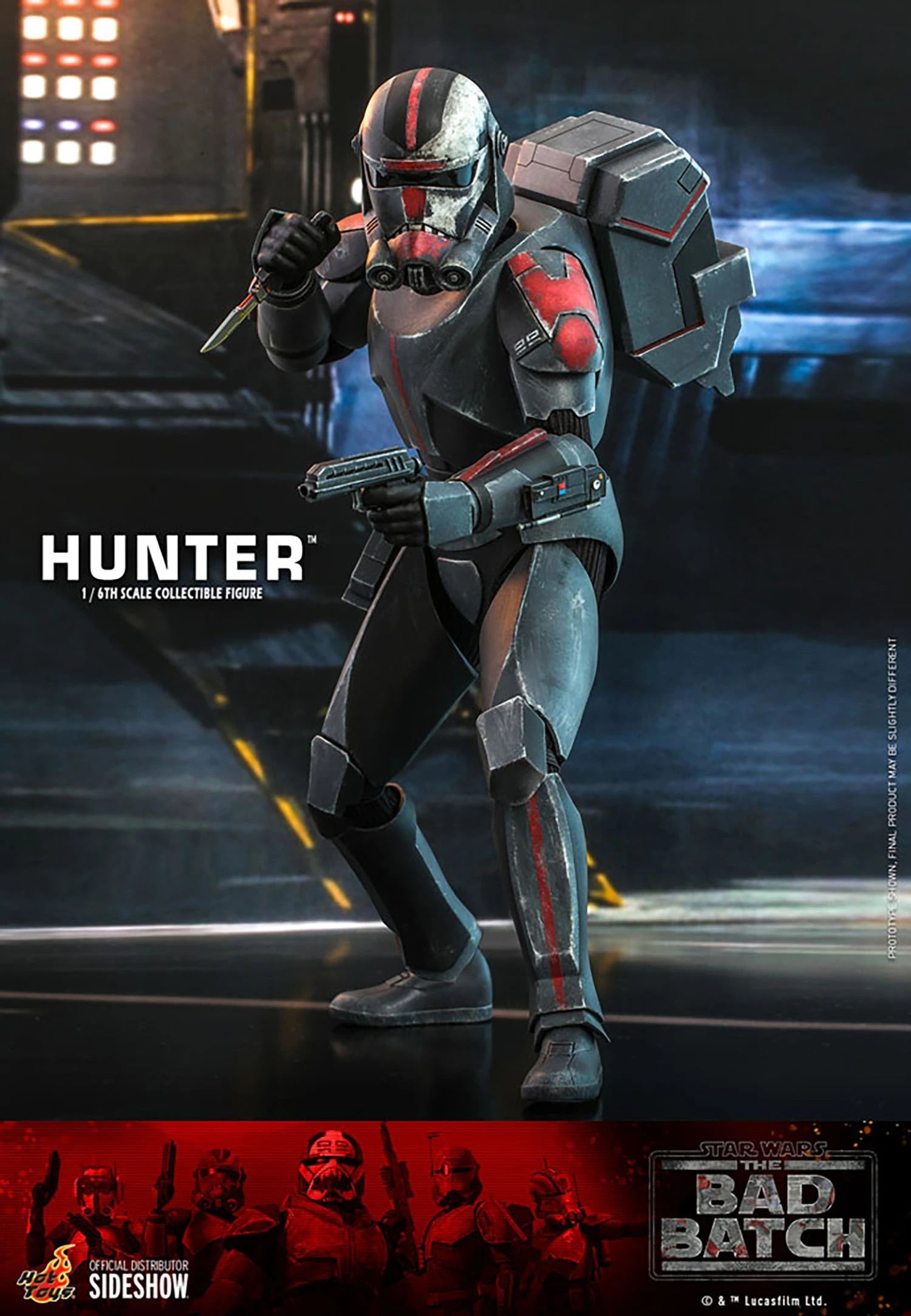 STAR WARS THE BAD BATCH HUNTER