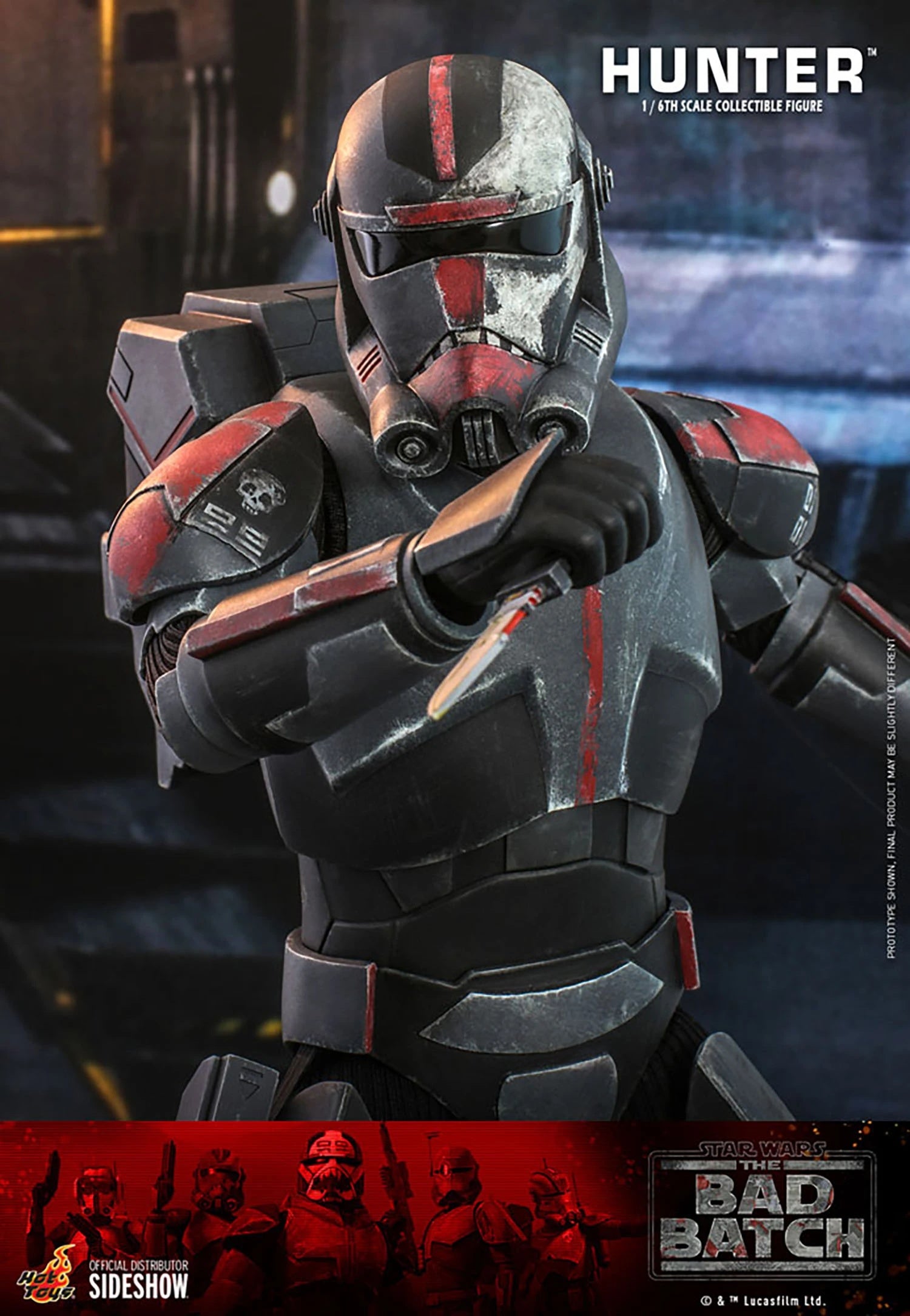 STAR WARS THE BAD BATCH HUNTER