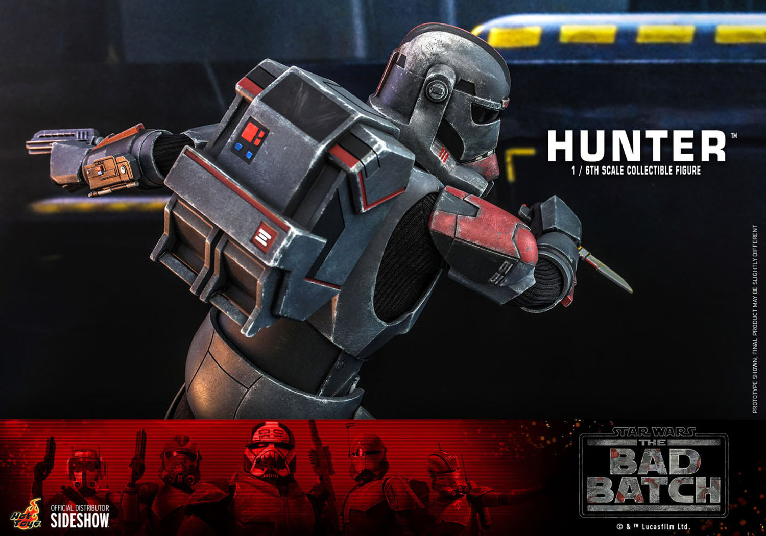 STAR WARS THE BAD BATCH HUNTER