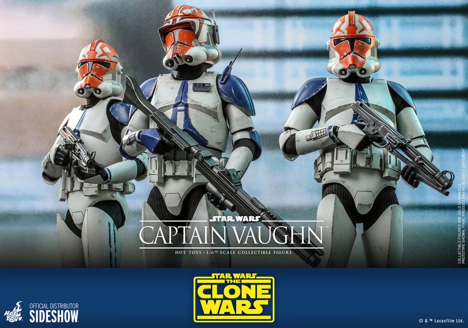 STAR WARS THE CLONE WARS CAPTAIN VAUGHN