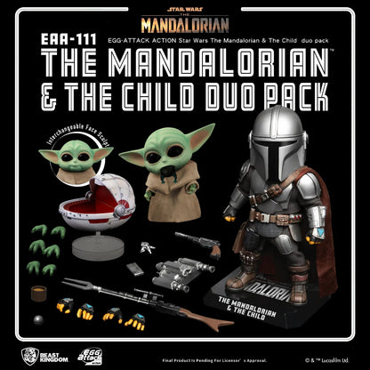 STAR WARS THE MANDALORIAN AND THE CHILD DUO SET EAA 111