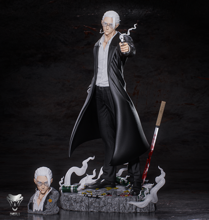 Sakamoto Days Taro Sakamoto Statue