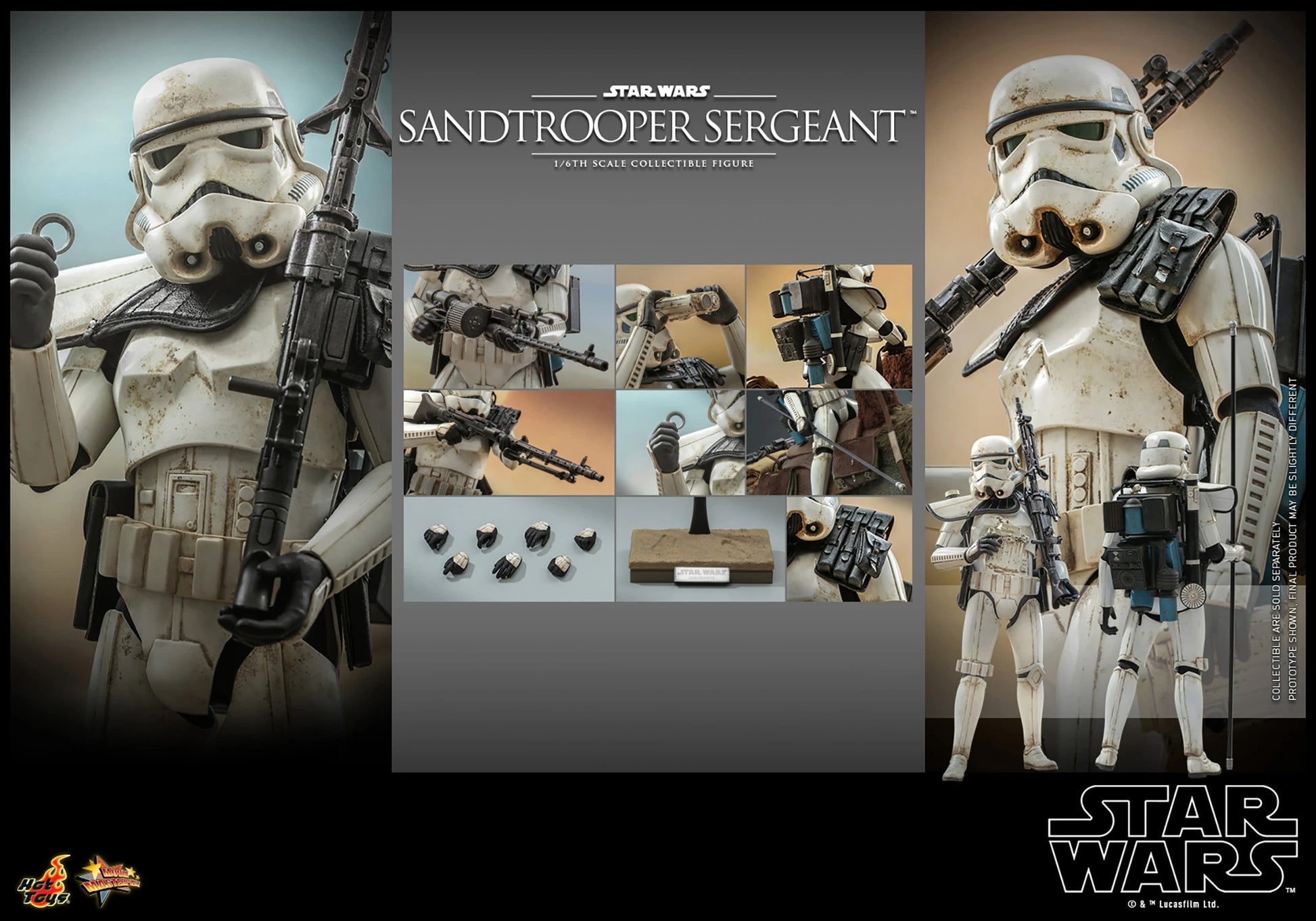Sandtrooper Sergeant 16 Figure (HT)