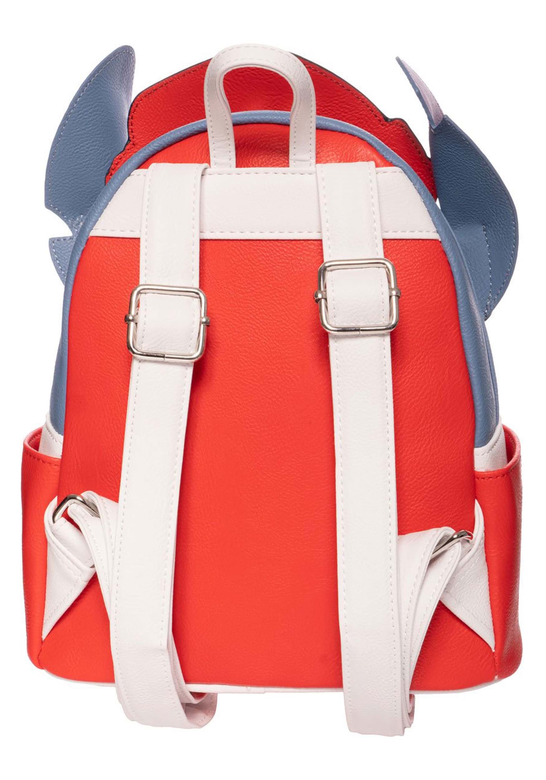 MINI BACKPACK LILI Y STITCH SANTA STITCH EE