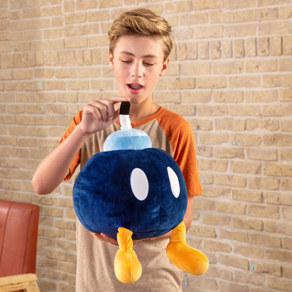 SUPER MARIO BROS. BOB-OMB MEGA 15-INCH PLUSH