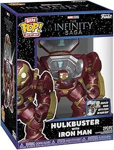THE AVENGERS THE INFINITY SAGA HULKBUSTER WITH IRON MAN FUNKO BITTY POP! BI