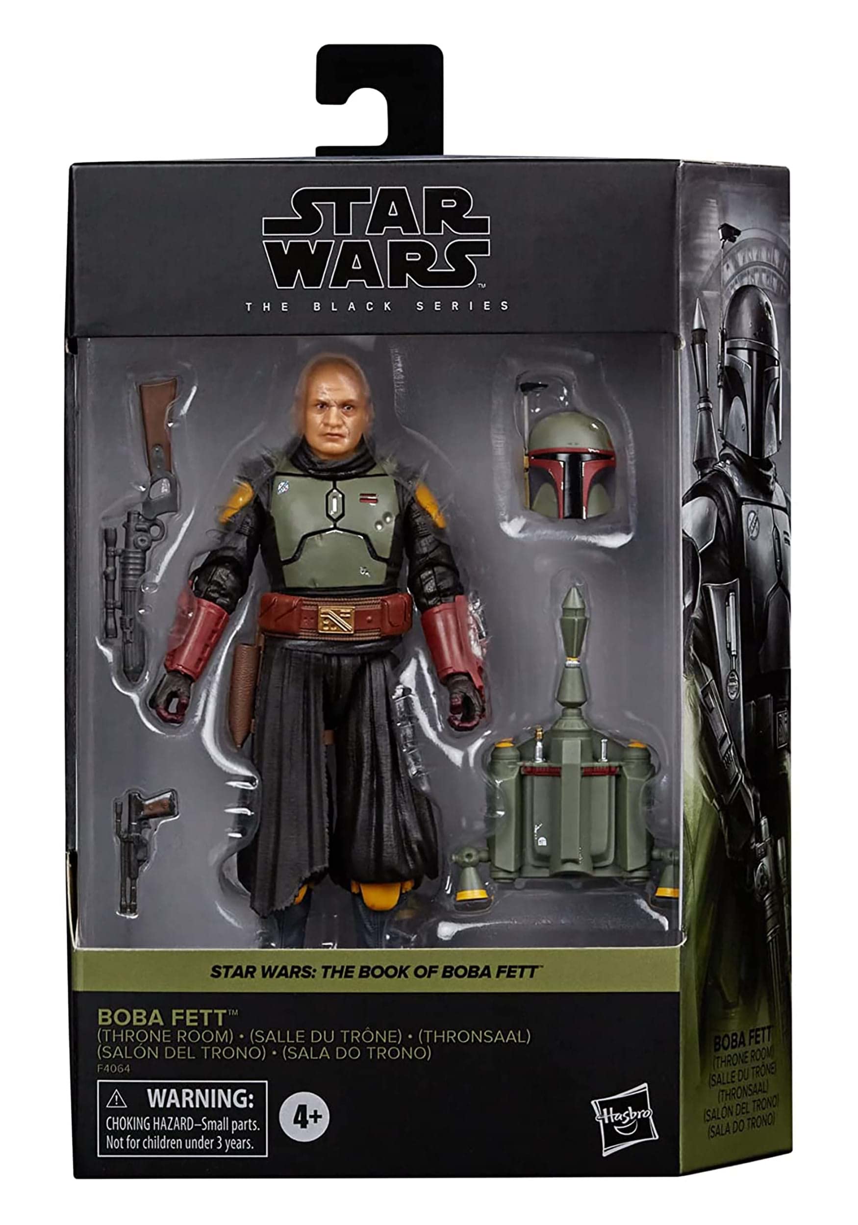 THE BLACK SERIES BOBA FETT THRONE ROOM