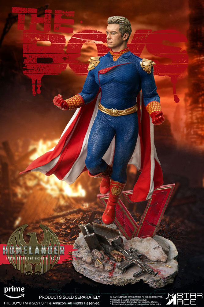 THE BOYS HOMELANDER 1 6 DIAORAMA ACCESSORY