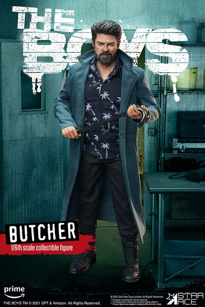 THE BOYS S1 SIXTH SCLE FIGURE BILLY BUTCHER DELUXE VERSION