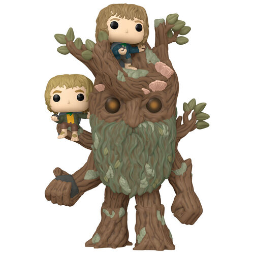 THE LORD OF THE RINGS TREEBEARD WITH MERRY AND PIPPIN SUPER FUNKO POP! VINY