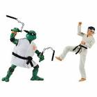 TMNT MIKEY VS DANIEL LARUSSO 2 PACK