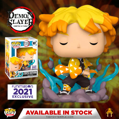 FUNKO POP DEMON SLAYER ZENITSU AGATSUMA #987