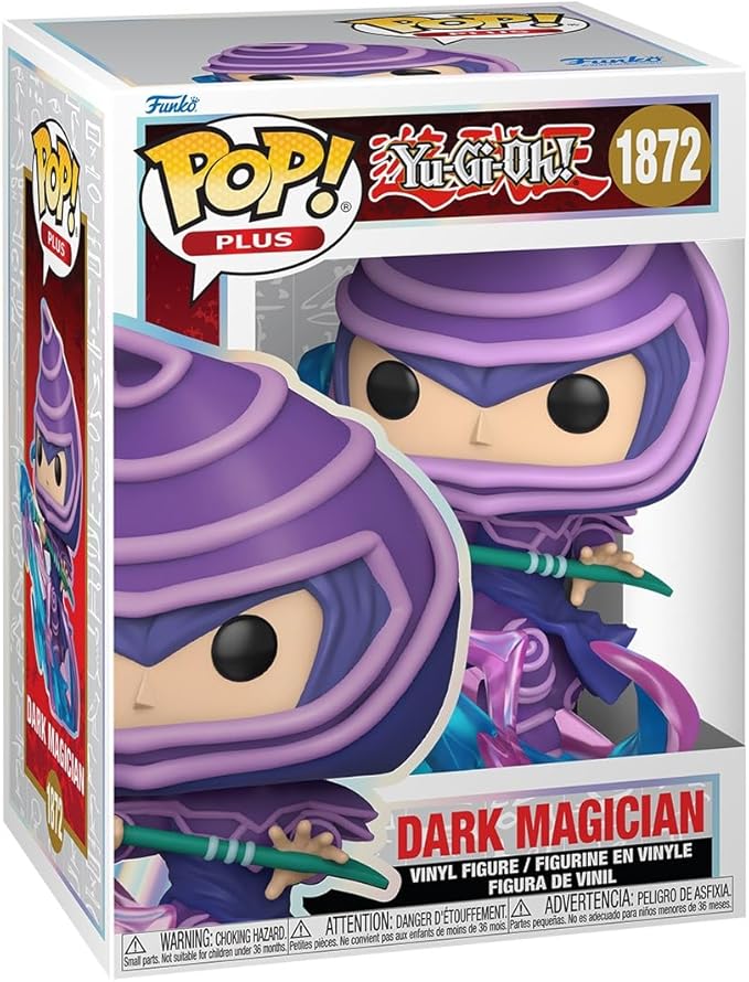 YU-GI-OH! DARK MAGICIAN (ATTACK) FUNKO POP VINYL FIGURE PLUS #1872