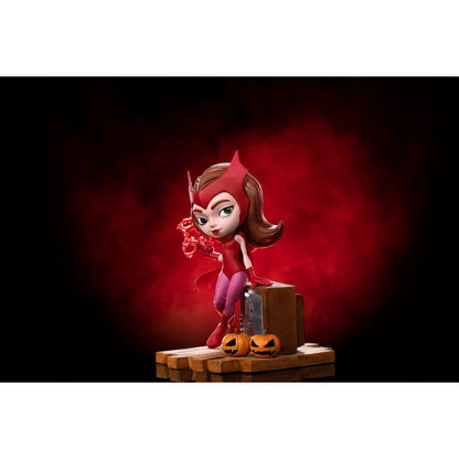 MINICO VINYL STATUE WANDAVISION WANDA HALLOWEEN VERSION