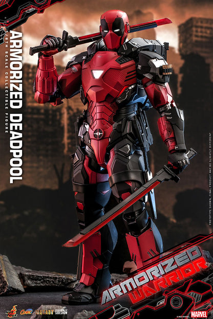 HOT TOYS  ARMORIZED DEADPOOL DIECAST