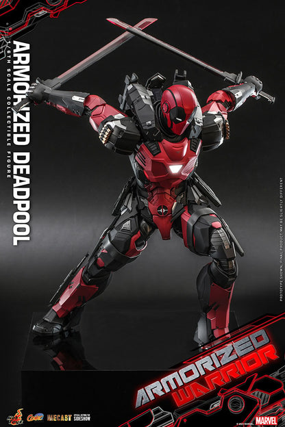 HOT TOYS  ARMORIZED DEADPOOL DIECAST