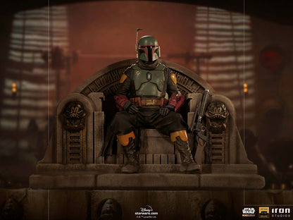 STAR WARS BOBA FETT ON THRONE DELUXE 1 10 SCALE