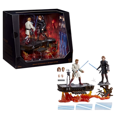 SW THE BLACK SERIES ANAKIN SKYWALKER AND OBI-WAN KENOBI