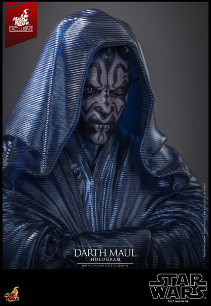 HOTTOYS SW DARTH MAUL HOLOGRAM 1/6