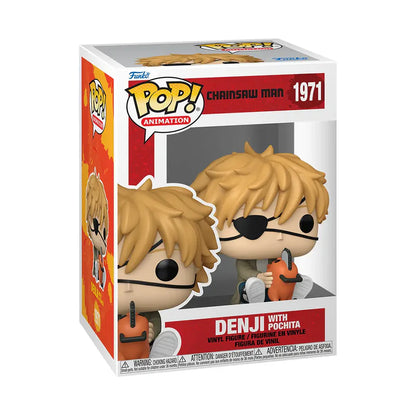 CHAINSAW MAN DENJI WITH POCHITA FUNKO POP! VINYL FIGURE #1971