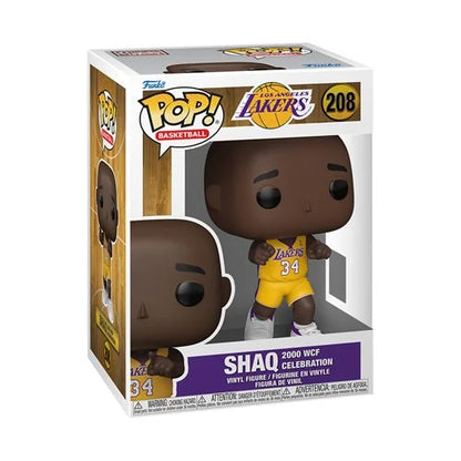 NBA LEGENDS LAKERS SHAQ 2000 WCF CELEBRATION FUNKO POP! VINYL FIGURE #208