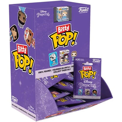 DISNEY PRINCESSES FUNKO BITTY POP! SINGLES DISPLAY