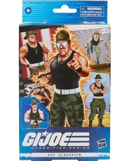 GI JOE CLASSIFIED SERIES SGT SLAUGHTER
