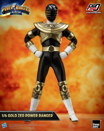 GOLD ZEO POWER RANGER SIXTH SCALE FIGURE SET THREEZERO