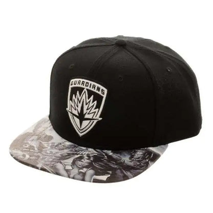 SNAPBACK HAT APPAREL MARVEL GUARDIANS OF THE GALAXY EMBROIDERED