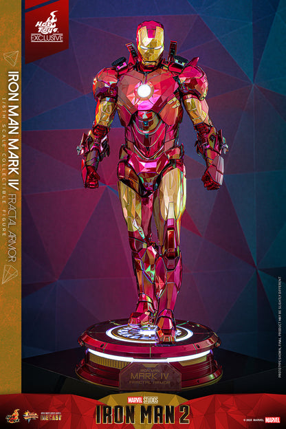 SIXTH SCALE FIGURE BY HOT TOYS IRON MAN MARK IV (FRACTAL ARMOR)