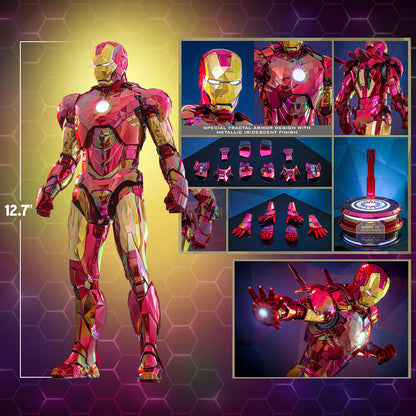 SIXTH SCALE FIGURE BY HOT TOYS IRON MAN MARK IV (FRACTAL ARMOR)