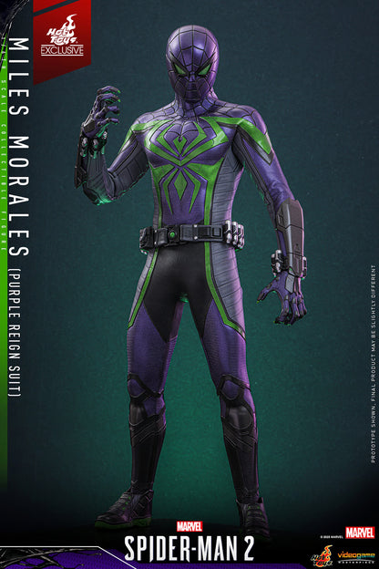 MILES MORALES (PURPLE REIGN SUIT) HOT TOYS