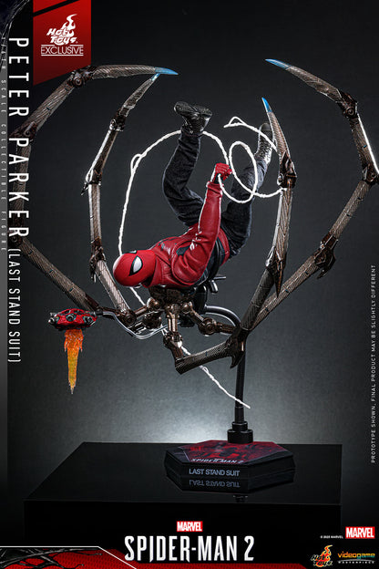 PETER PARKER (LAST STAND SUIT)  SIXTH SCALE FIGURE BY HOT TOYS