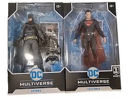 DC MULTIVERSE SUPERMAN VS BATMAN 2 PACK