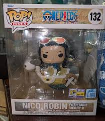 FUNKO POP NICO ROBIN WITH MINI MERRY II #132 SDCC
