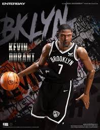 NBA REAL MASTERPIECE KEVIN DURANT (BROOKLYN NETS HOME) 1/6 SCALE ACTION FIG