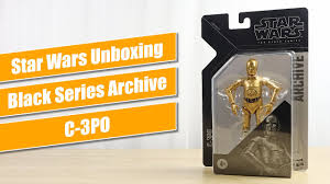 THE BLACK SERIES ARCHIVE C 3PO