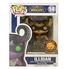 WORLD OF WARCRAFT ILLIDAN FUNKO POP! VINYL FIGURE #1101 (STYLES MAY VARY)