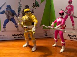 POWER RANGERS X TEENAGE MUTANT NINJA MICHELANGELO AND MORPHED APRIL ONEIL
