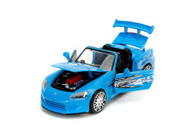FAST AND THE FURIOUS JOHNNYS HONDA S2000 124 SCALE DIE-CAST METAL VEHICLE
