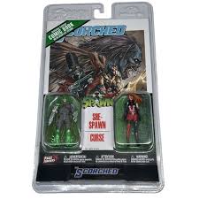 SPAWN - ROBOT WARS FIGURE MCFARLANE TOYS GOLD LABEL AUTOGRAPH SIGNED - SDCC